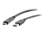 C2G Câble USB C vers USB A de 0,9 m - USB 3.2 - 5 Gbit/s - M/M