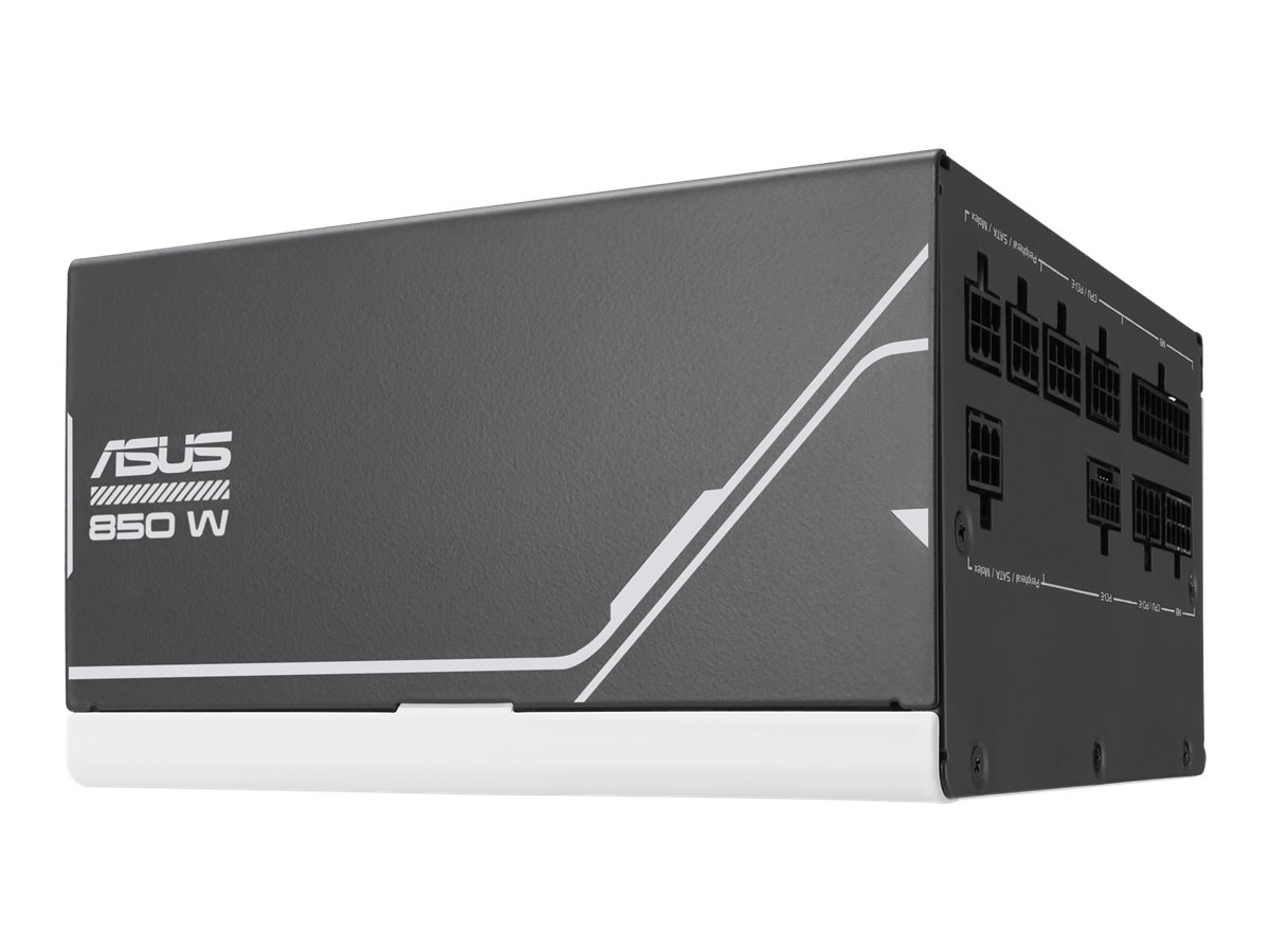 ASUS PRIME power supply 850 Product shot Right-angle 79850