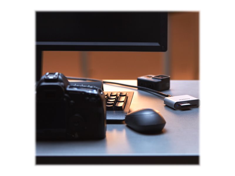 Kingston Workflow - lecteur de carte - USB-C 3.2 Gen 1