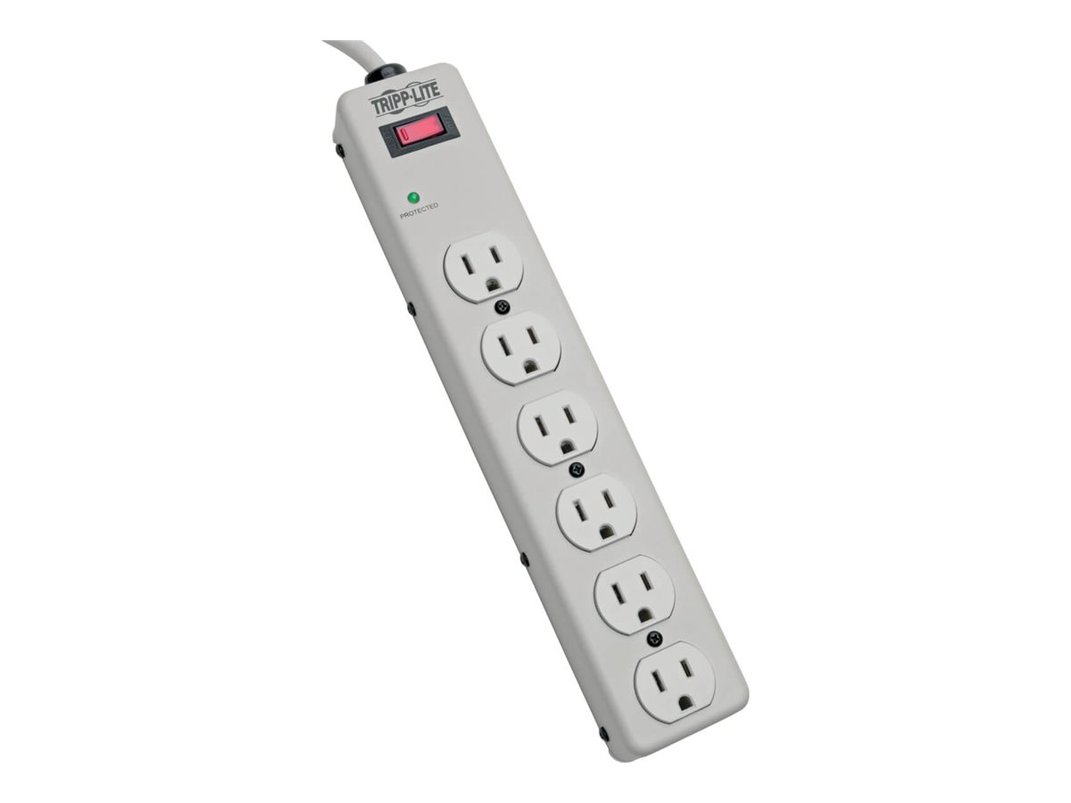 Tripp Lite Surge Protector Power Strip 120V 6 Outlet Metal 6' Cord 1340 Joule