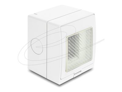 DELOCK Easy 45 Aufputzgehäuse IP55 wasserfest 1 Port