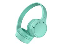 Belkin SoundForm Mini Kabel & trådløs Hovedtelefoner Mintfarve