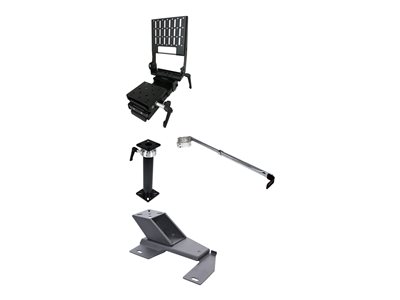 Havis Premium - Mounting kit (heavy duty vehicle specific base plate, heavy duty pole with height adjust handle, keyboard mount, motion device, stability support arm, monitor mount)