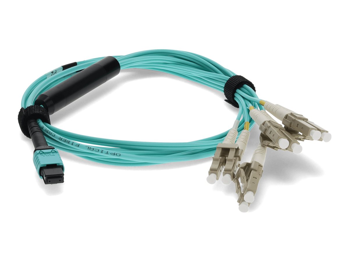 AddOn - Patch cable - LC/UPC multi-mode (M) to MPO/UPC multi-mode (F)