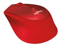 LOGI M330 Silent Plus Red - 2.4GHZ