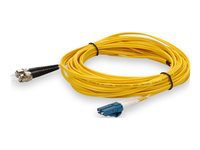 AddOn 8m LC to ST OS1 Yellow Patch Cable