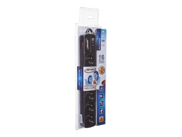 INFOSEC S6 Black Line II - protection contre les surtensions - 2500 Watt