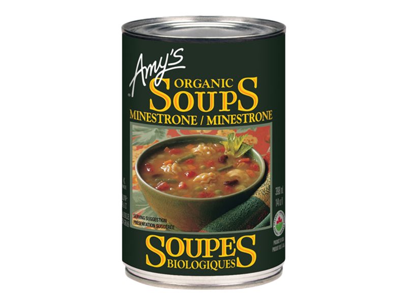 Amy's Organic Soup - Minestrone - 398ml