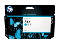HP 727 Ink Cyan 130ml T920 T1500