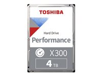 Toshiba X300 Performance - hard drive - 4 TB - SATA 6Gb/s