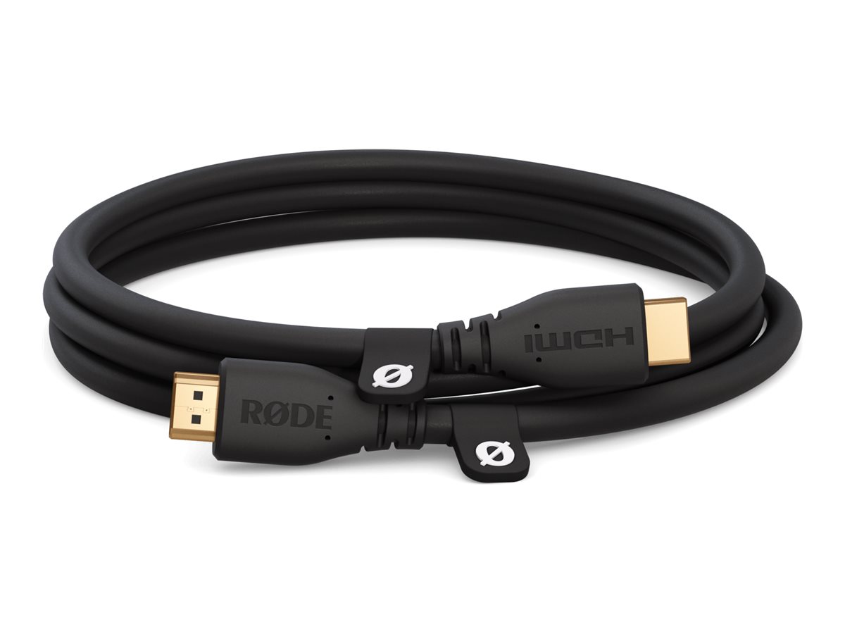 RØDE HDMI cable with Ethernet 1.5 Product shot Front 79800