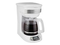 Hamilton Beach Coffee Maker 12 Cups - White - 46294C