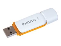 Philips FM12FD70B Snow edition 2.0 128GB USB 2.0 Orange Hvid