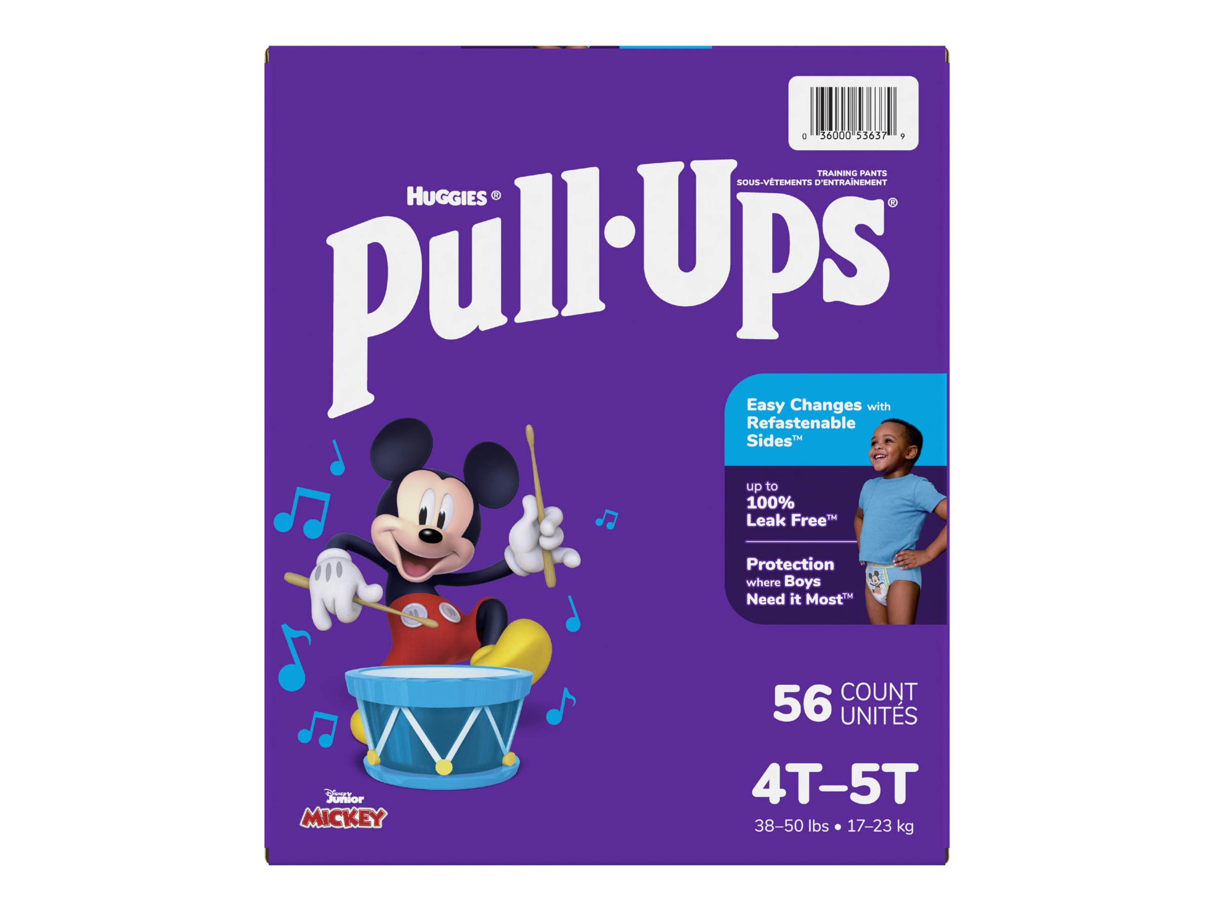 Pull-Ups Boys Potty Training Pants - 4T-5T - 56 Count