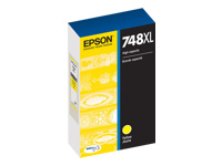 Epson 748XL - High Capacity - yellow - original - ink cartridge - for WorkForce Pro WF-6090, WF-6530, WF-6590, WF-8090, WF-8090 D3TWC, WF-8590, WF-8590 D3TWFC