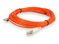AddOn - Cordon de raccordement - LC/UPC multimode (M) pour LC/UPC multimode (M) - 1 m 