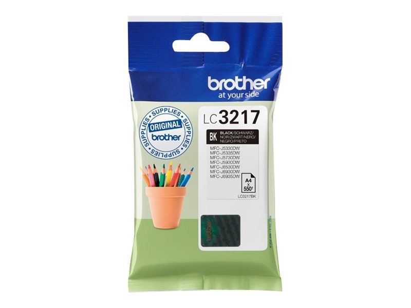 BROTHER LC-3217BK Encre Noir (550 pages)