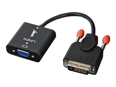LINDY DVI-D auf VGA Adapter DVI-D St VGA-Buchse, max. 1200p