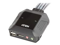 ATEN CS22DP KVM / audio / USB switch Desktop