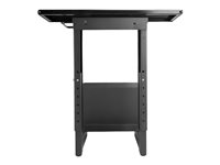 Support PC extractible pour montage sous bureau