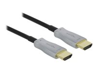 DeLOCK HDMI han -> HDMI han 3840 x 2160 - 60 Hz 15 m Sort