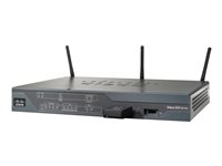 Cisco 881 Fast Ethernet Security Router supporting EVDO/1xRTT Router WWAN 4-port switch 