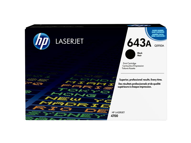 HP MV CARTOUCHE NOIRE POUR CLJ4
