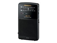 Sangean SR-35 Privat radio Sort