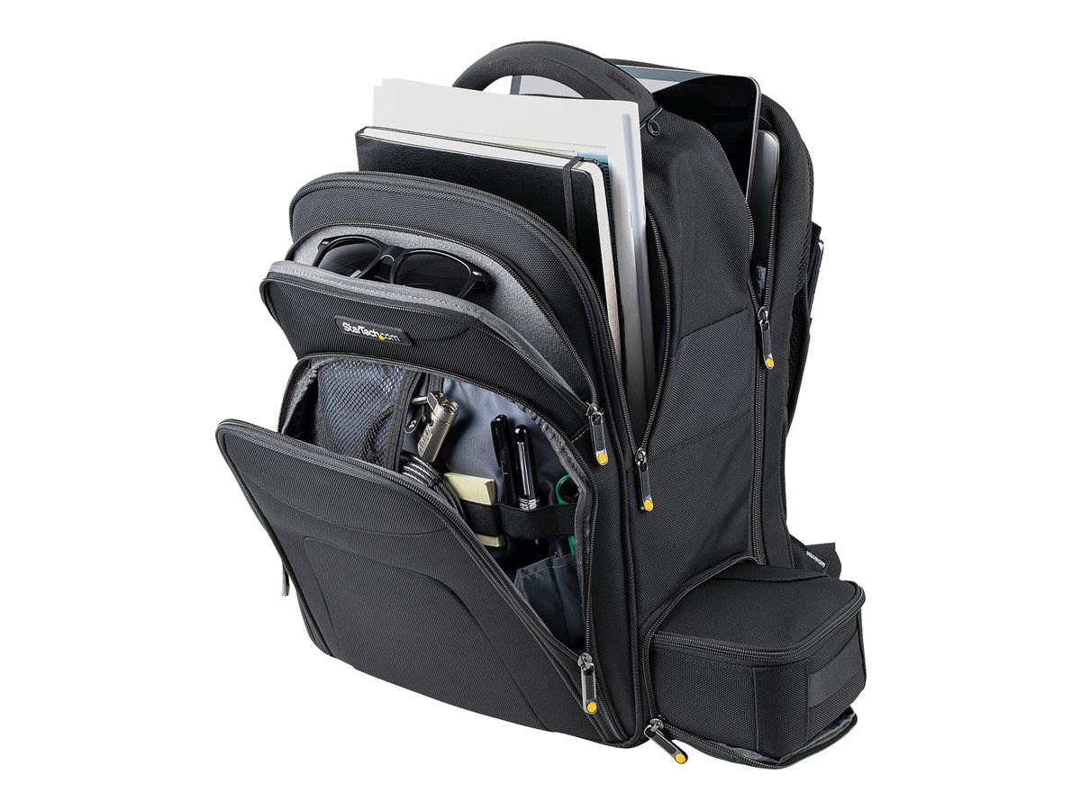 StarTech.com 15.6" Laptop Backpack with Removable Accessory Organizer Case - Professional IT Tech Backpack for Work/Travel/Commute - Ergonomic Computer Bag - Durable Ballistic Nylon - Notebook/Tablet Pockets - batoh na notebook – foto 14