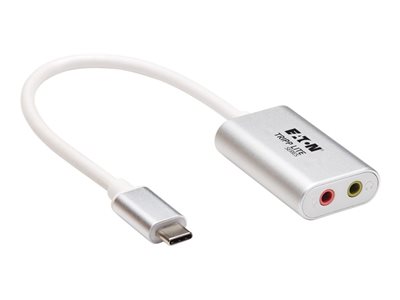 Tripp Lite USB C to 3.5mm Stero Audio Adapter for Microphone Headphones