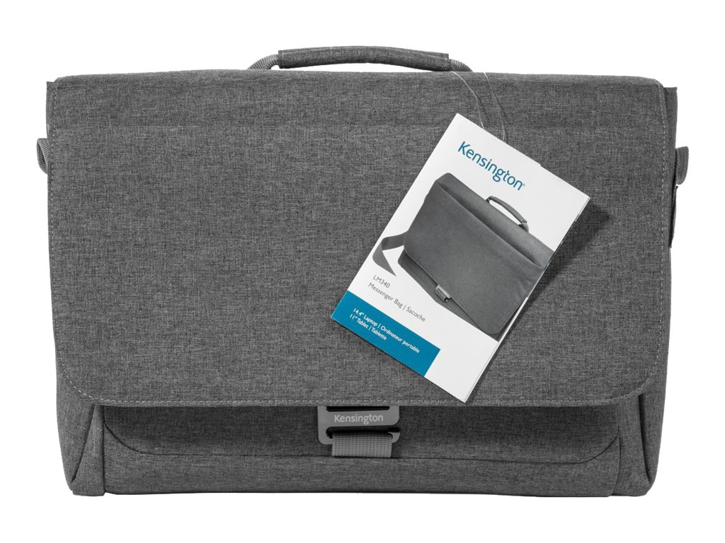 Kensington LM340 Messenger Bag notebook carrying Product shot Front 79650