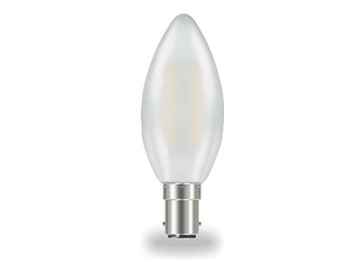 Sansai, LED light bulb, shape: C35, B15, 4 W, warm white light, 2700 K