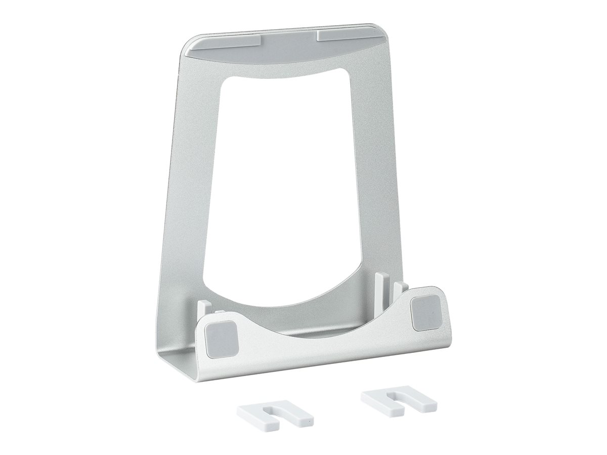 StarTech.com Laptop Stand, 2-in-1 Laptop Riser Stand or Vertical Stand, Ideal for Ultrabooks & MacBook Pro/Air up to 15", Ergonomic Angled Notebook Holder for Office Desk, Silver, Aluminum - Elevated Laptop Stand - stojánek na notebook – foto 4