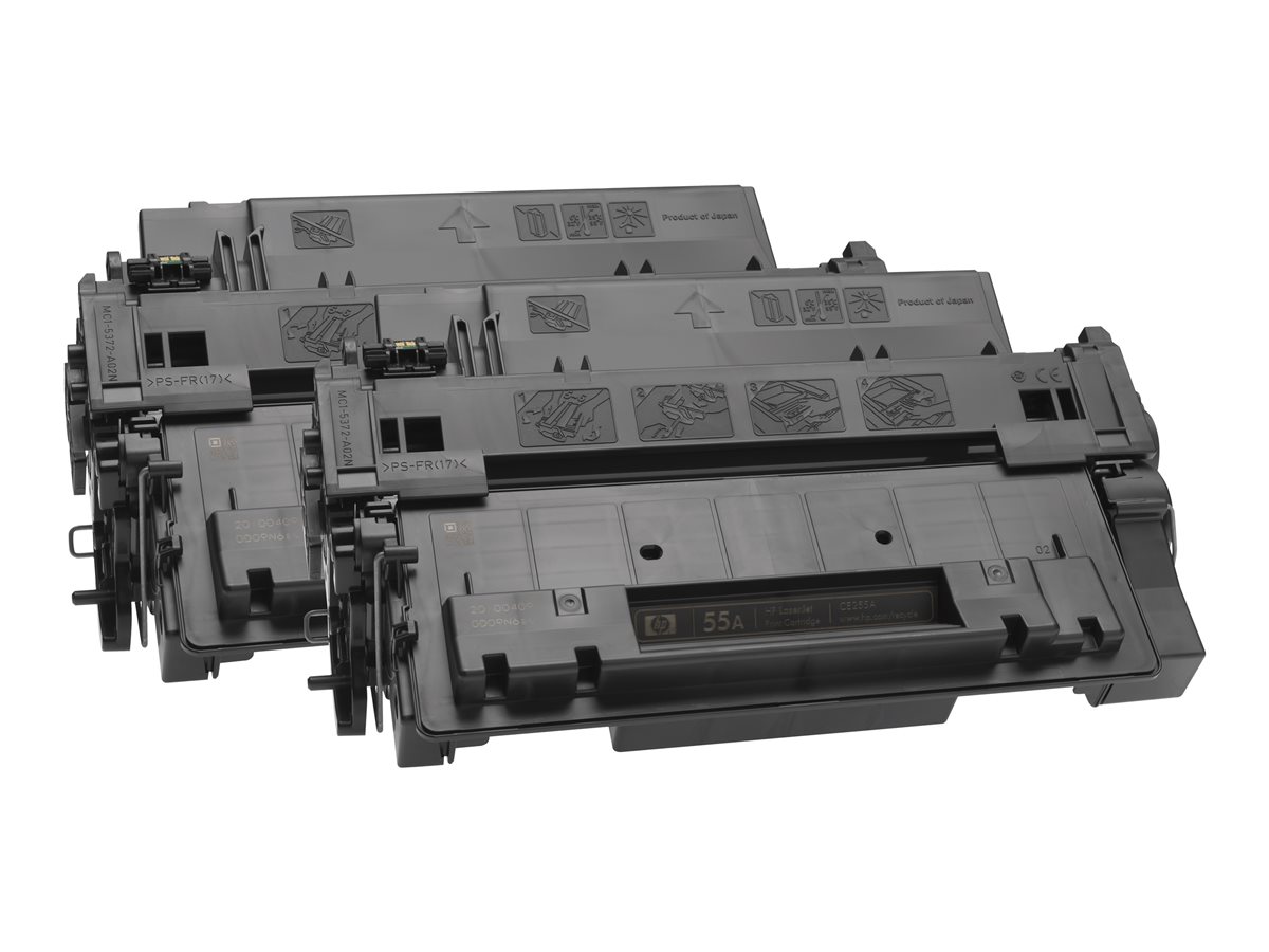 HP Laserjet CE255X Black Dual Pack
