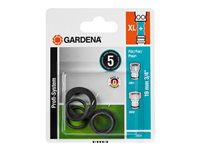 Gardena 'Profi' Maxi-Flow Hose tap connector rings set