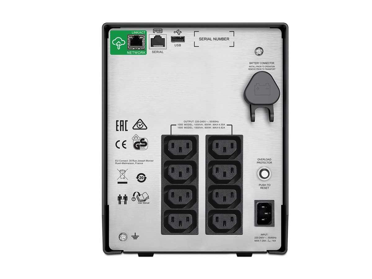 APC Smart-UPS C 1000VA LCD 230V with SC