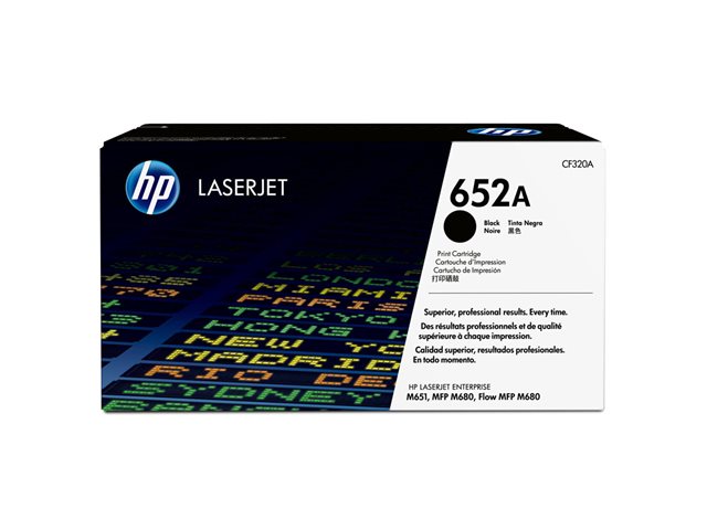 HP 652A Black Toner
