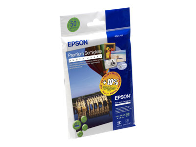 EPSON Fotopapier premium 10x15 50BL