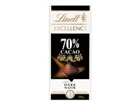 Lindt EXCELLENCE 70% Cacao Dark Chocolate - 100g