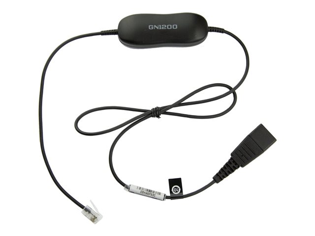 JABRA Smart Cord QD to RJ10 straight 88001-99