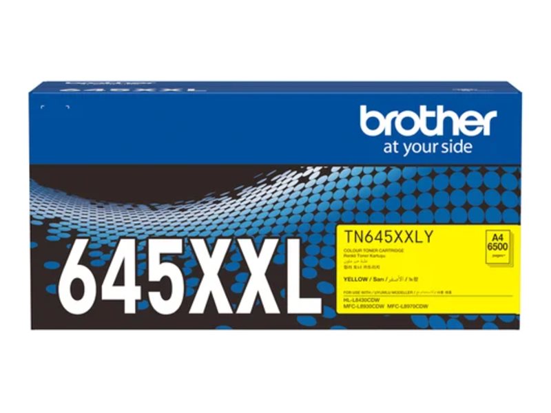 Brother TN645XXLY, Super High Yield, yellow, original, toner cartridge