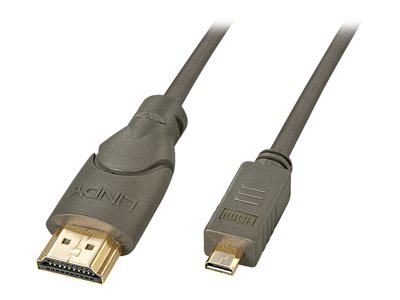 LINDY HDMI Kabel High Speed an Micro HDMI A/D 4K60Hz 0.5m - 41350