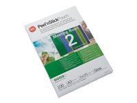 GBC Peel'n Stick Laminerings poser med klæbelig bagside 303 x 426 mm