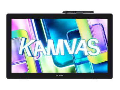 Huion Kamvas 22 (Gen 3) digitiser USB USB-C dark Product shot Right side 77650