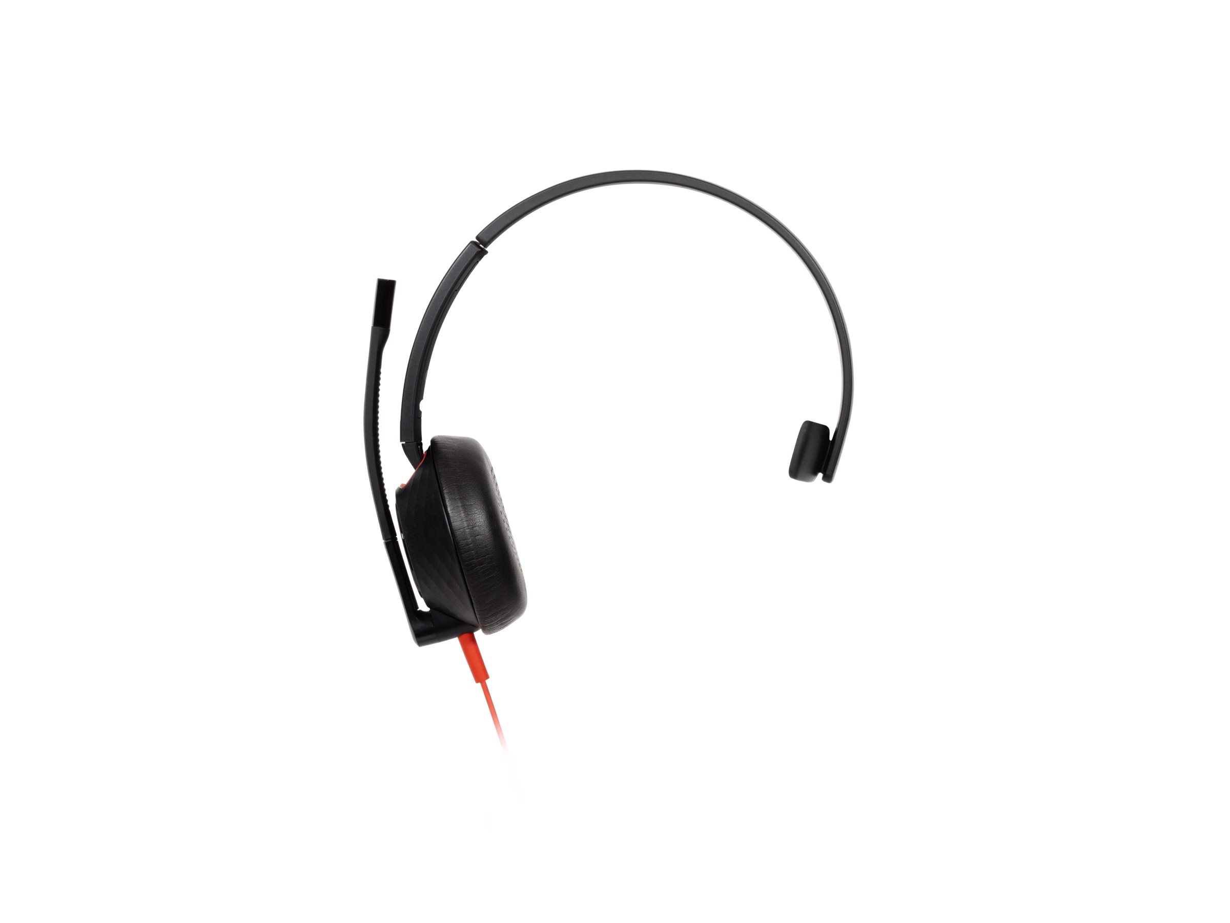 HP Poly Blackwire 5210 headset 3.5 mm jack Product shot Right-angle 80000