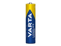 Varta Longlife Power AAA / LR03 Standardbatterier 10