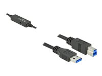 DeLOCK USB 3.2 Gen 1 USB-kabel 5m Sort