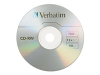 Verbatim DataLifePlus Colors 10 x CD-RW 700 MB (80min) 4x 