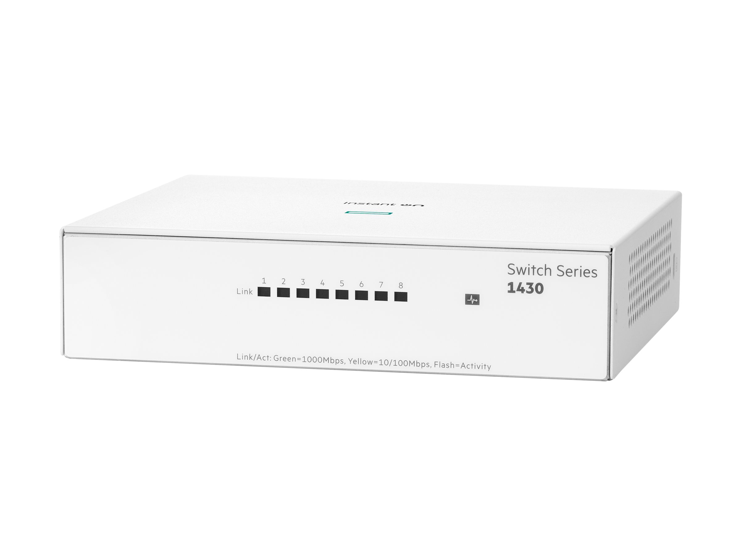 HPE Networking Instant On 1430 8G Switch switch 8 ports Product shot Back 79000