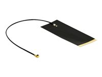 DeLOCK LPWAN Antenna MHF I plug -2.63 dBi 1.13 15 cm FPC internal self adhesive Antenne Sort